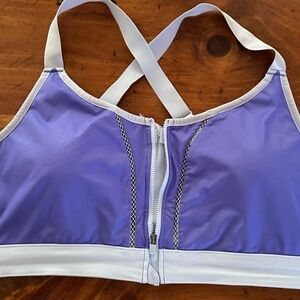 𝅺FABLETICS Zoe High Impact Zip Front Sports Bra 3X